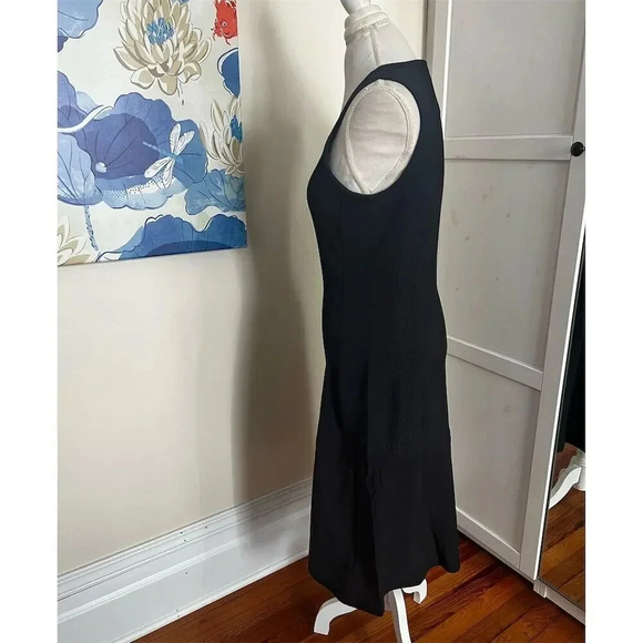 Athleta Women's Sleeveless Ribbed Midi Dress Black Size M - Picture 2 of 12